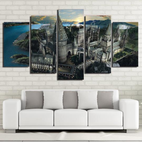 Harry Potter Hogwarts Castle 2 Movie – Canvas Wall Art