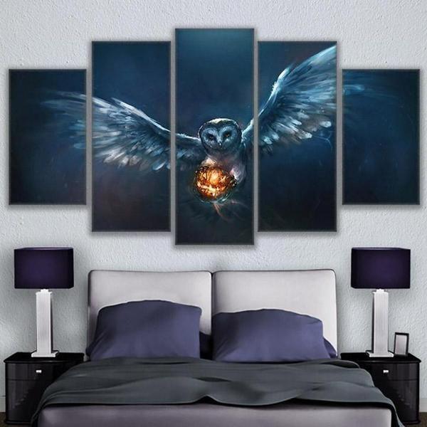 Harry Potter Owl – Movie Canvas Wall Art
