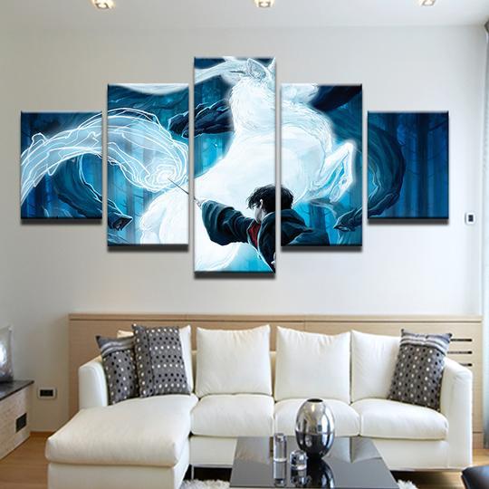 Harry Potter Patronus Prisoner Of Azkaban – Movie Canvas Wall Art