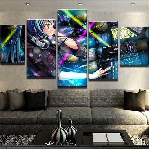 Hatsune Miku – Anime Canvas Wall Art