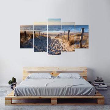 Headed To The Beach – Nature Canvas Wall Art