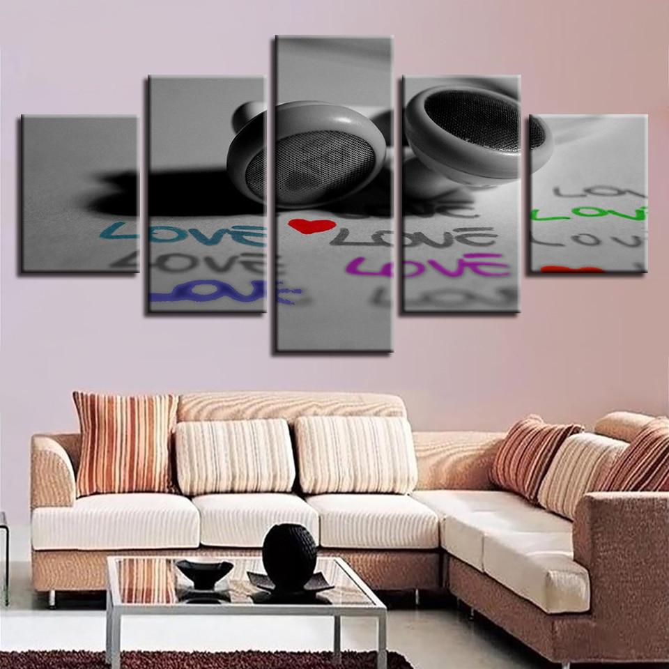Headphones – Music Canvas Wall Art