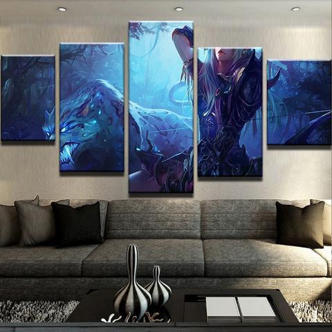 Hearthstone Rogue Hunter – Gaming Canvas Wall Art