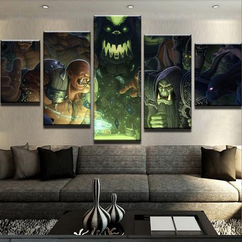 Hearthstone Warlords – Gaming Canvas Wall Art