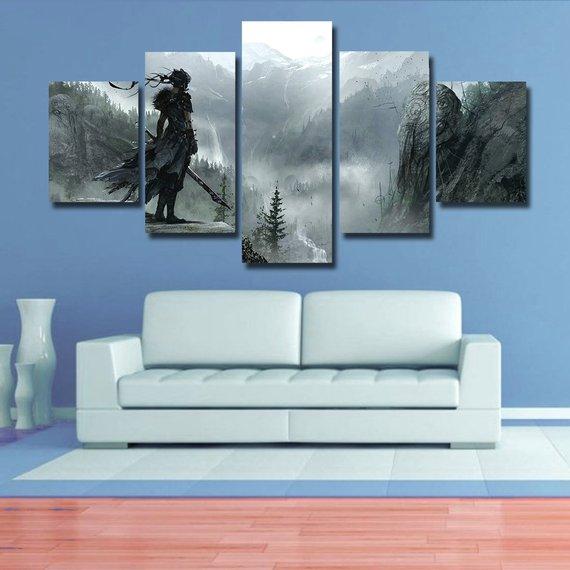 Hellblade 1 – Gaming Canvas Wall Art