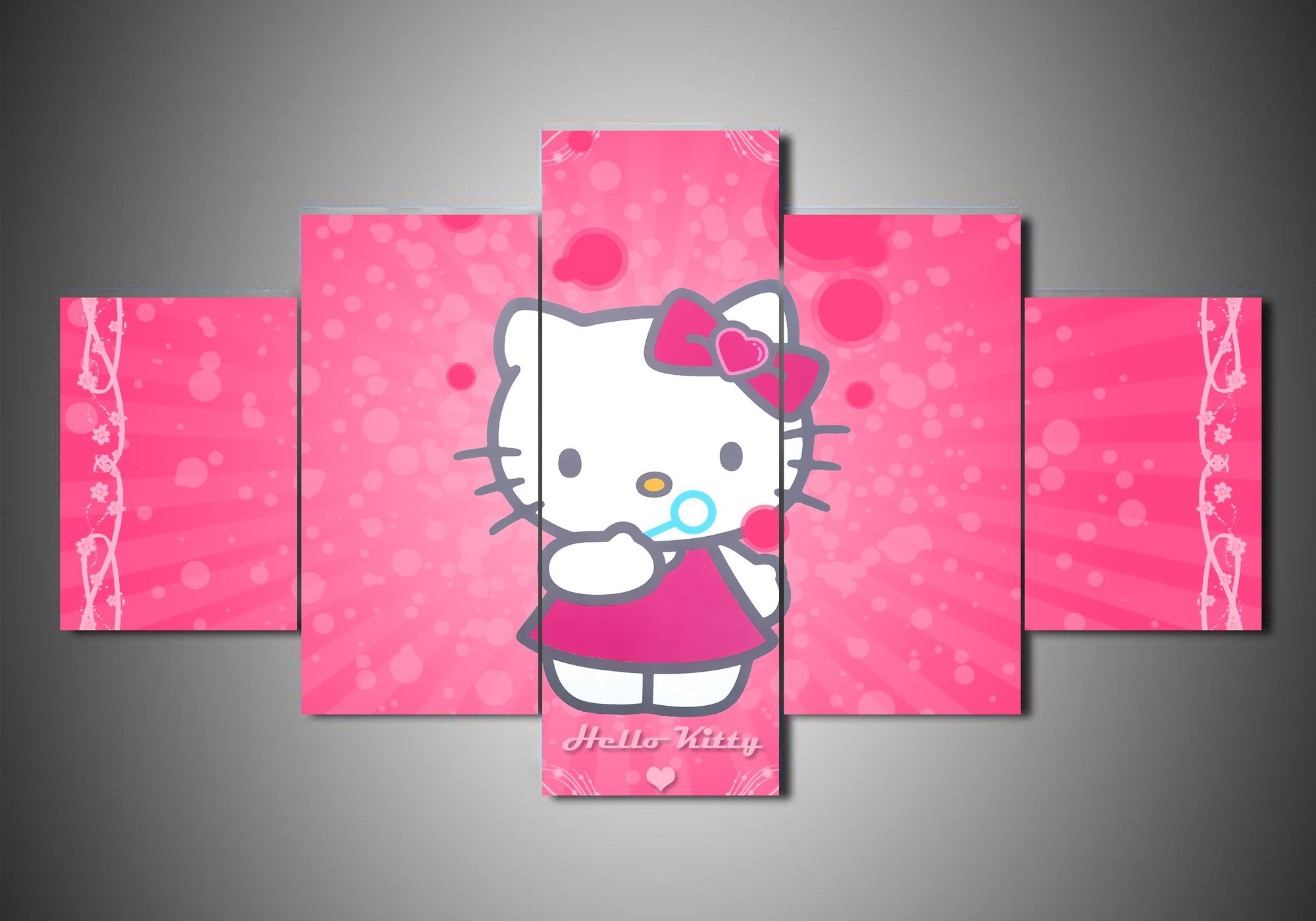 Hello Kitty 1 – Cartoon Canvas Wall Art