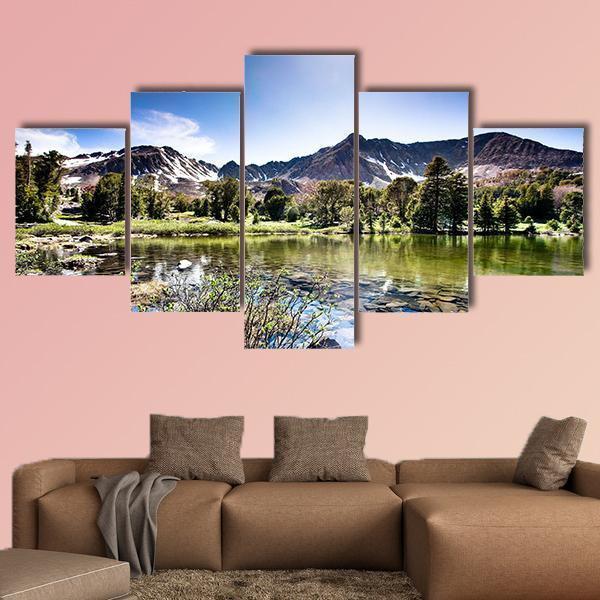 High Mountain Lake 1 – Nature Canvas Wall Art