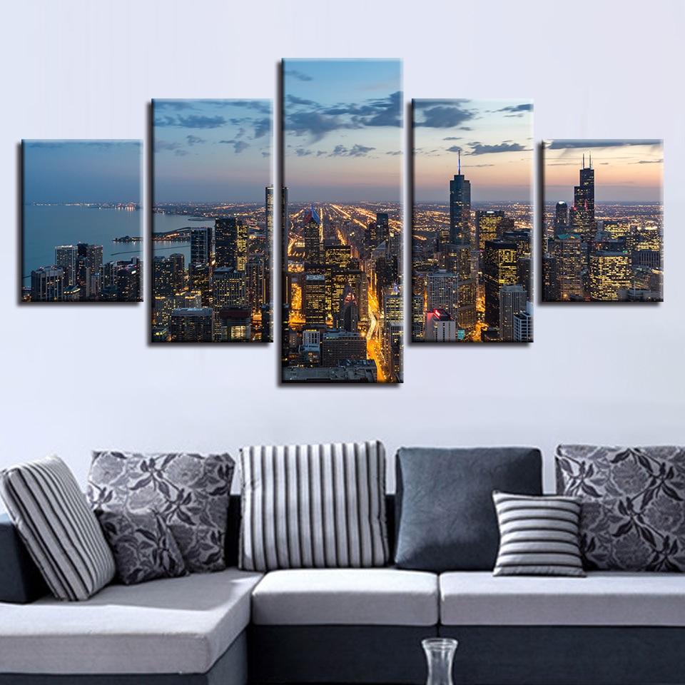 High-Rise Building 1 – Nature Canvas Wall Art