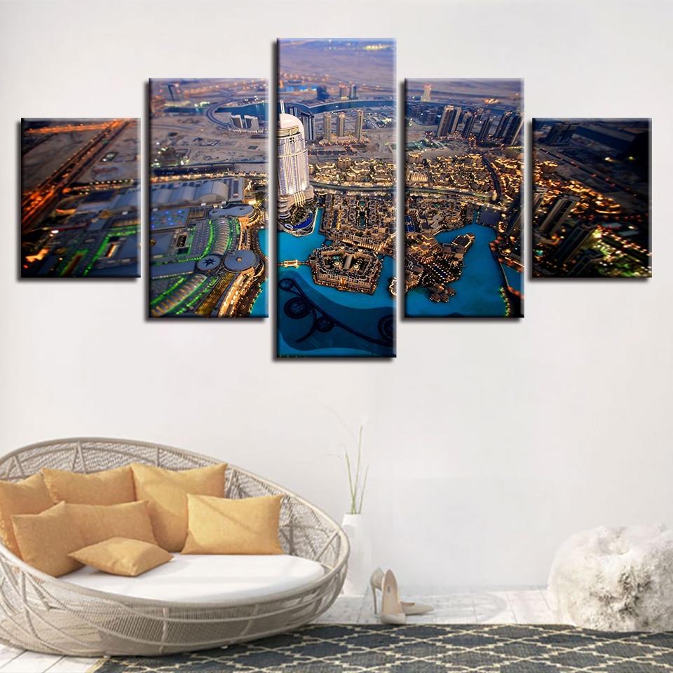 High-Rise Buildings – Nature Canvas Wall Art