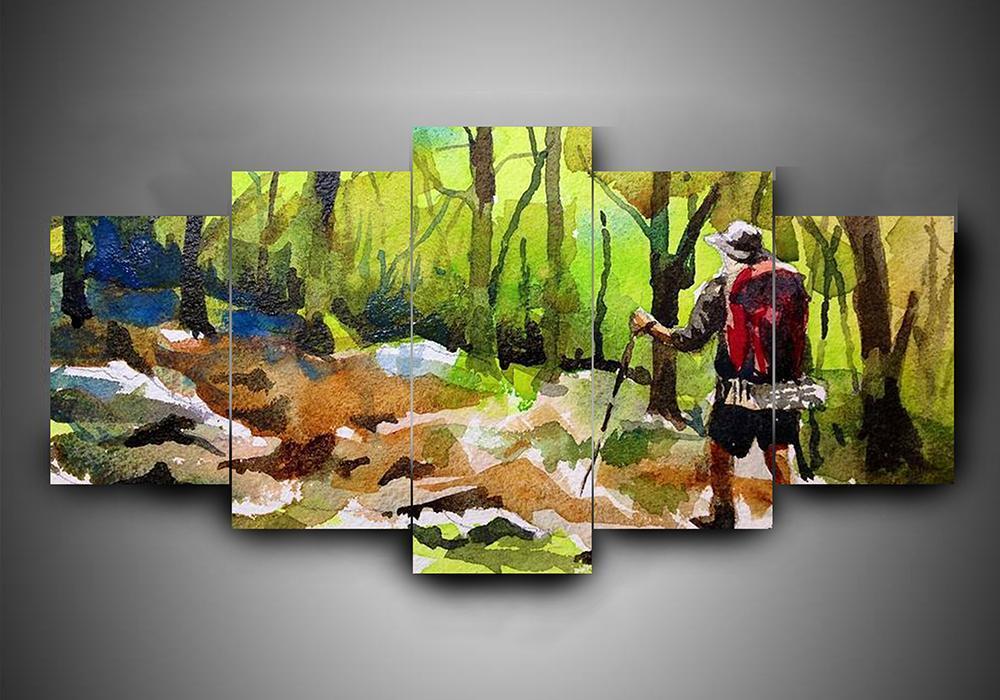 Hiking 1 – Sport Canvas Wall Art