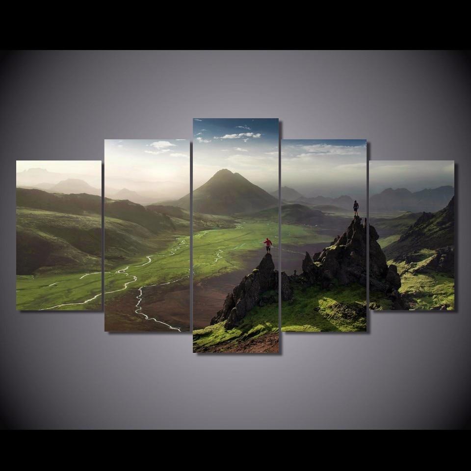 Hiking Scenery – Nature Canvas Wall Art