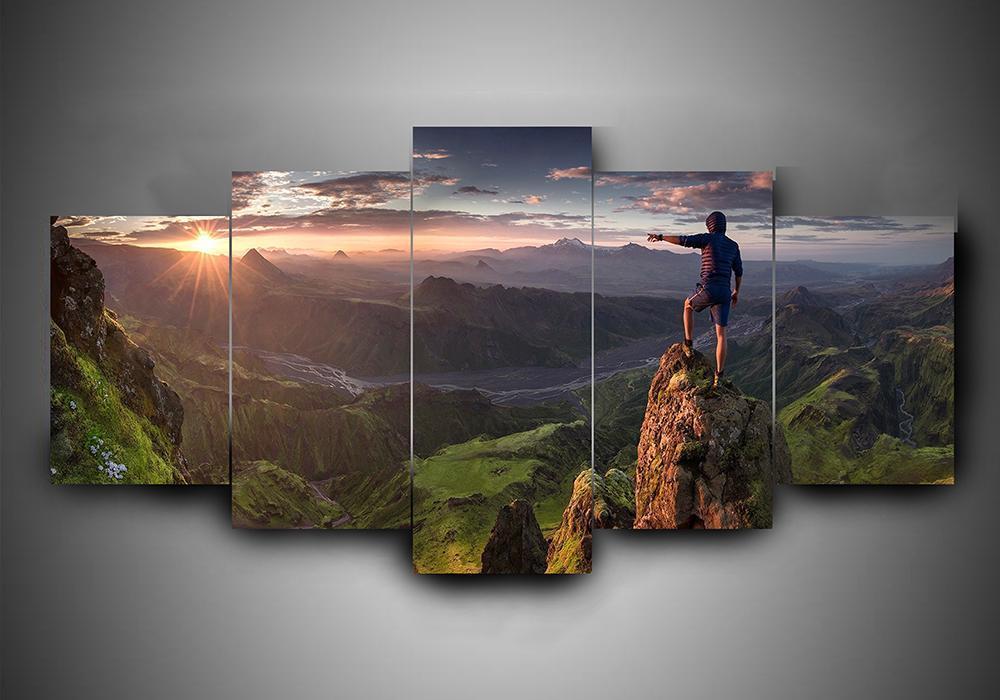 Hiking – Sport Canvas Wall Art