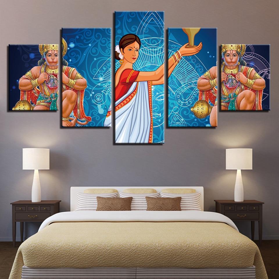 Hindu Character 1 – Religion Canvas Wall Art
