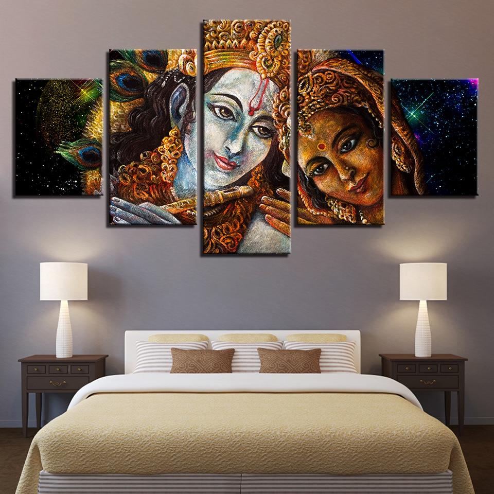 Hindu Character 3 – Religion Canvas Wall Art