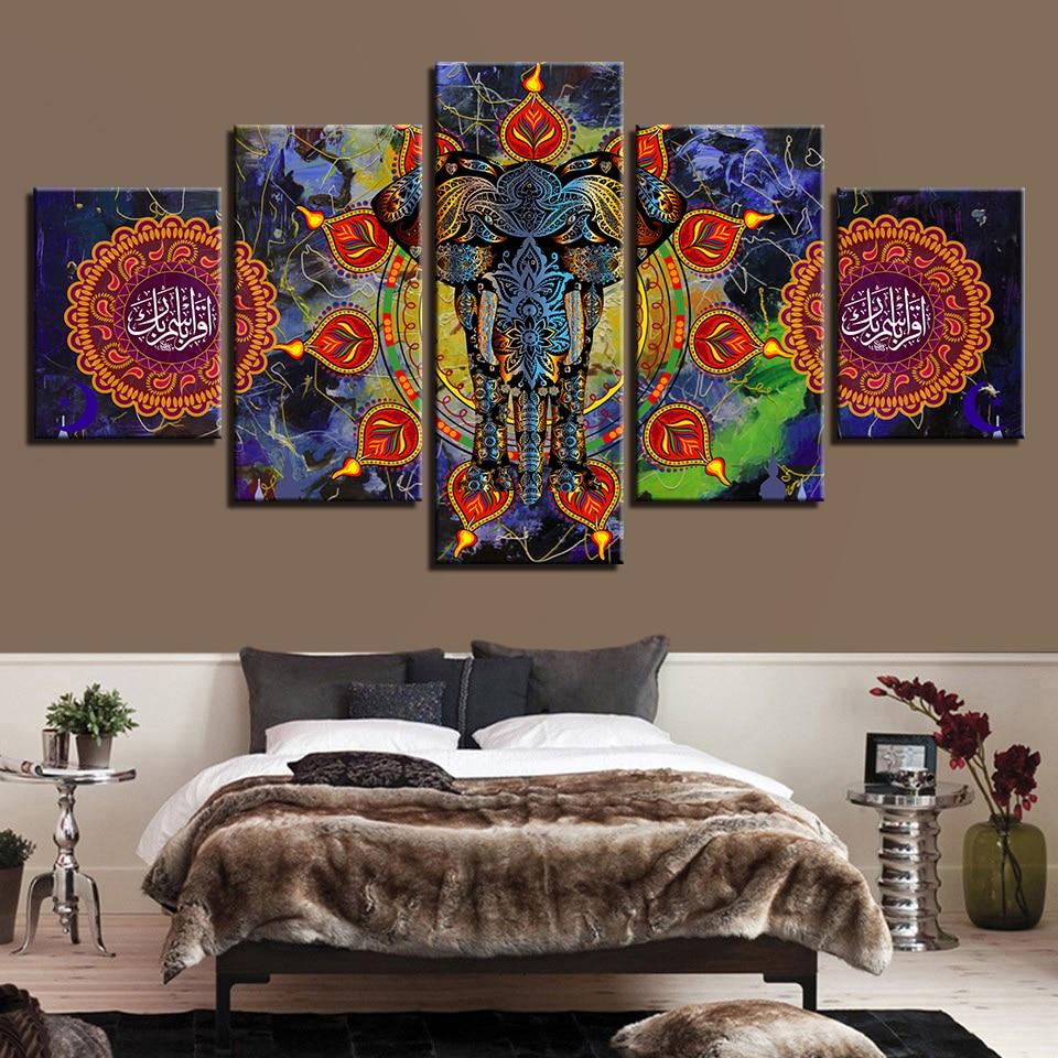 Hindu Elephant – Religion Canvas Wall Art