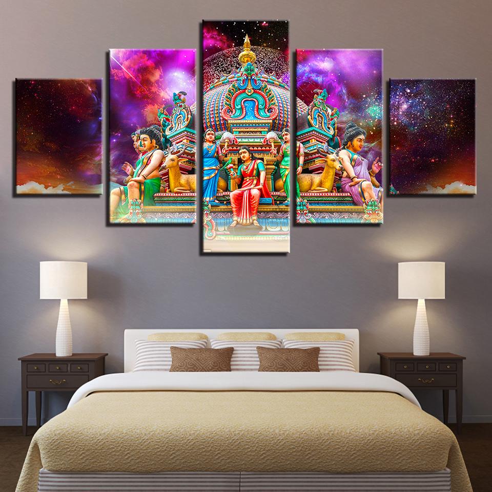 Hindu God 2 – Religion Canvas Wall Art