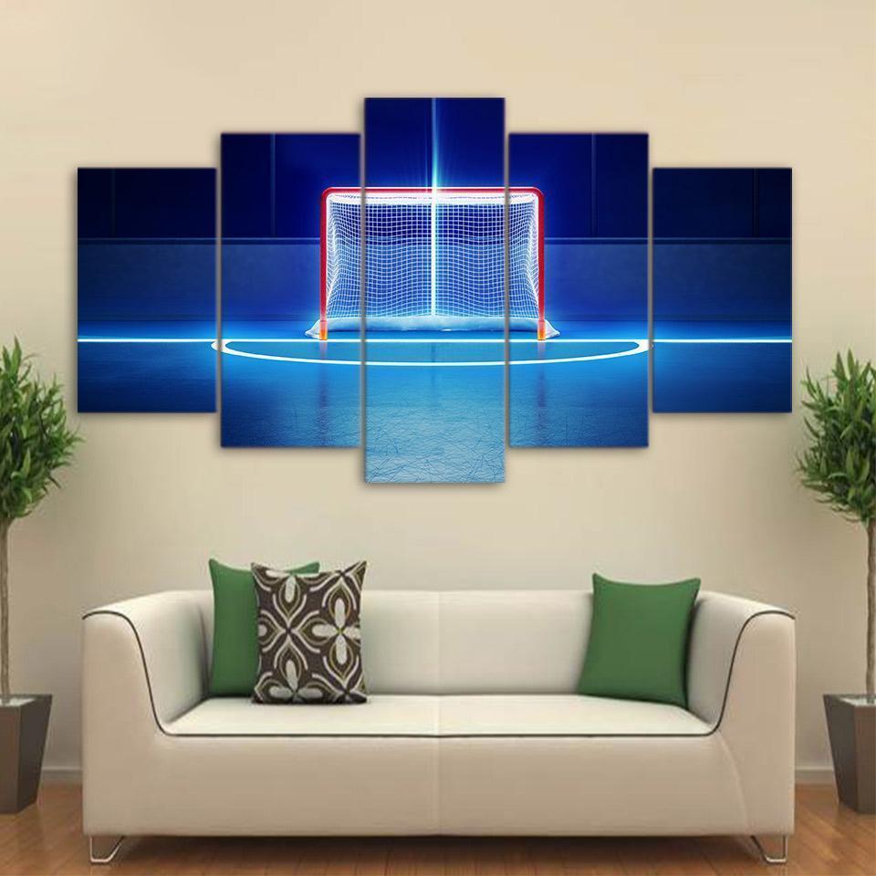 Hockey Net Sport – Canvas Wall Art