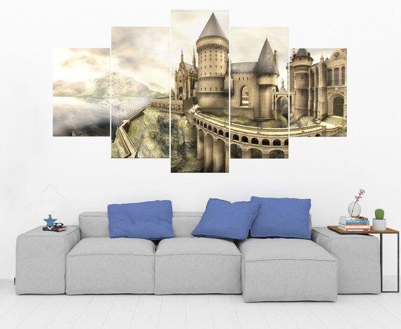 Hogwarts – Harry Potter 8 – Movie Canvas Wall Art