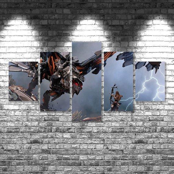 Horizon Zero Dawn 02 – Gaming Canvas Wall Art