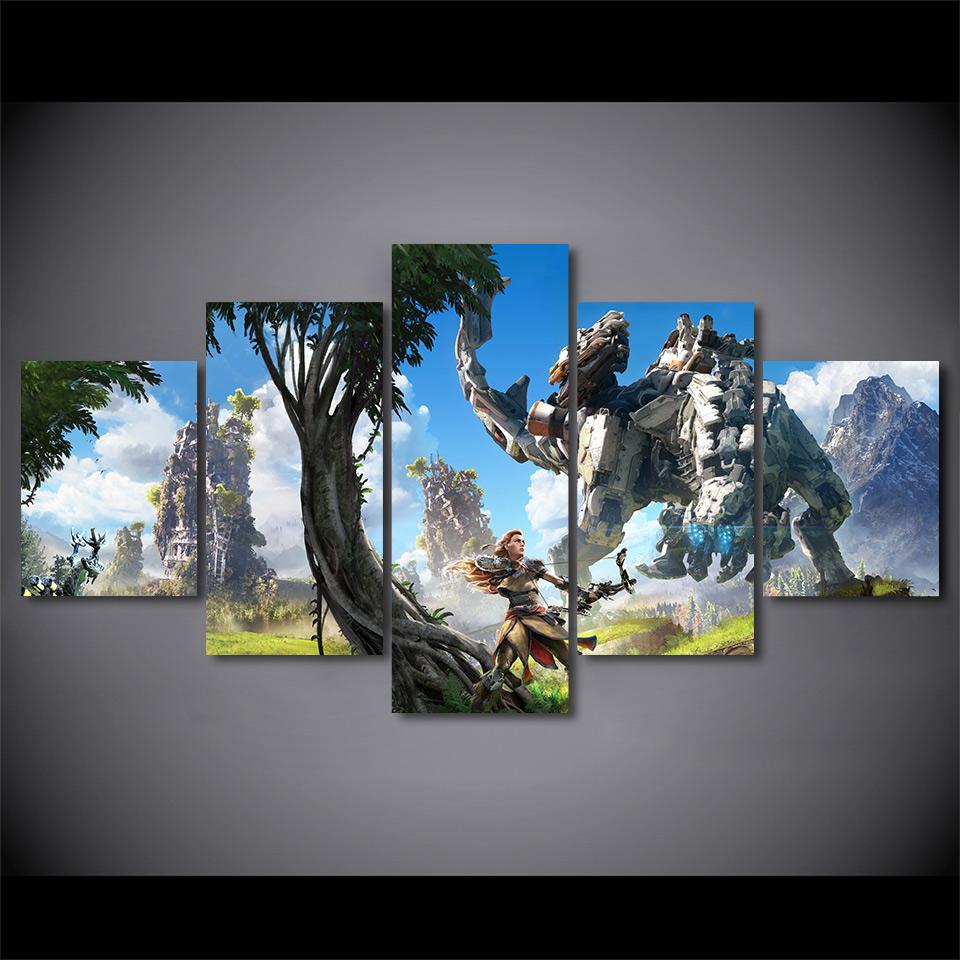 Horizon Zero Dawn #6 Gaming Canvas Wall Art