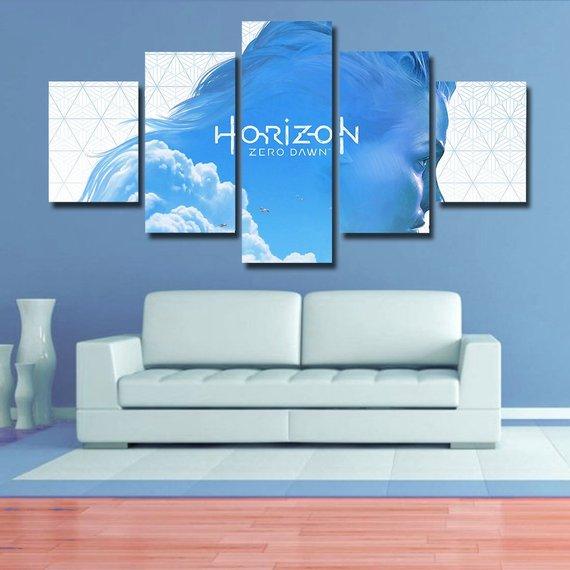 Horizon Zero Dawn 5 – Gaming Canvas Wall Art