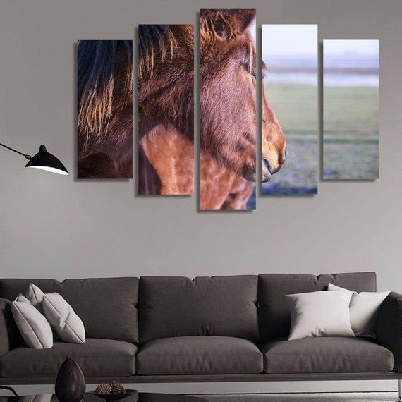 Horse 02 – Animal Canvas Wall Art