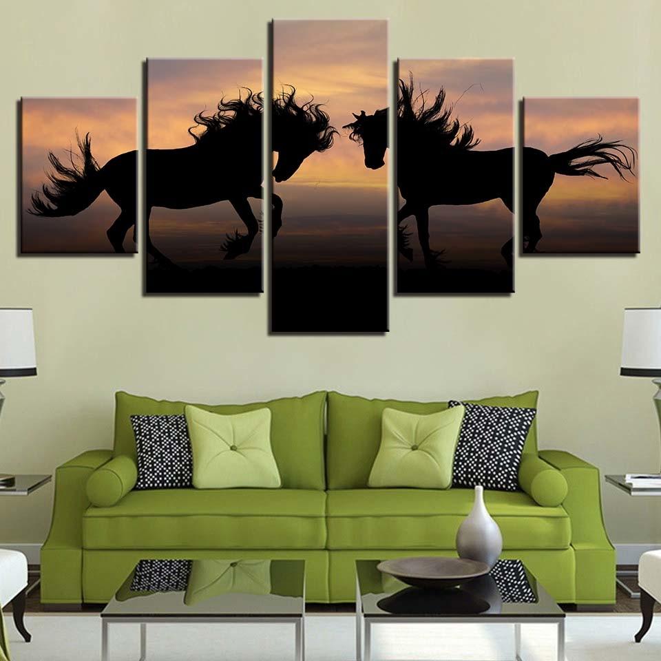 Horse 25 – Animal Canvas Wall Art