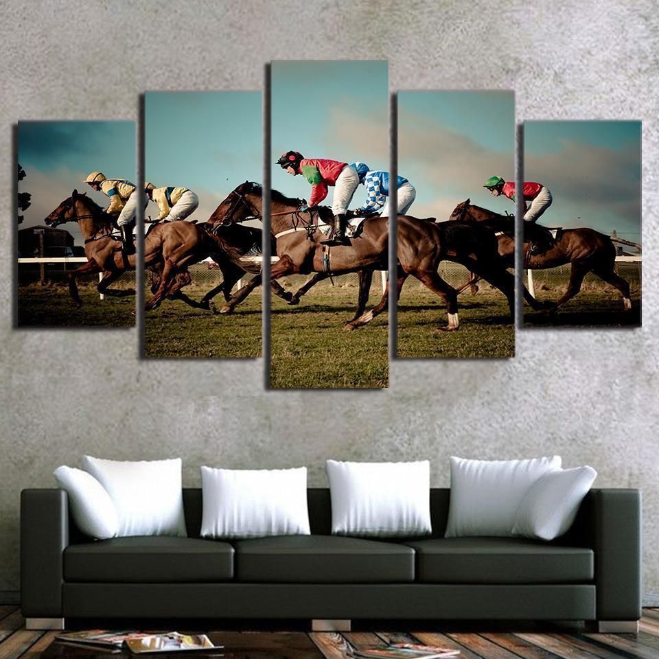 Horse Racing Sport – Canvas Wall Art