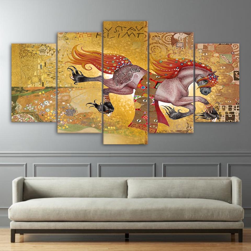 Horse Vintage 22 – Abstract Canvas Wall Art