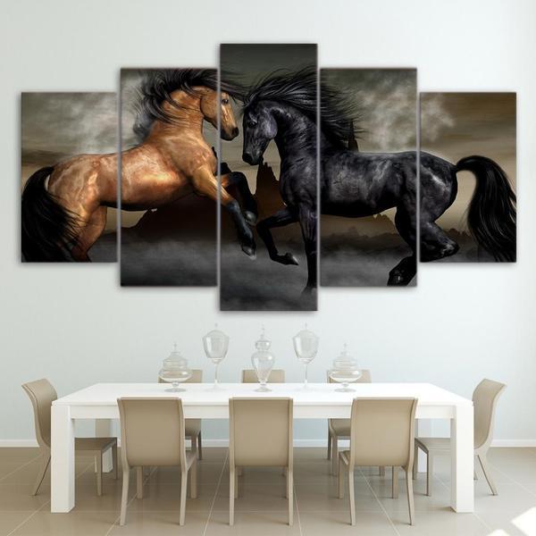 Horses – Animal Canvas Wall Art