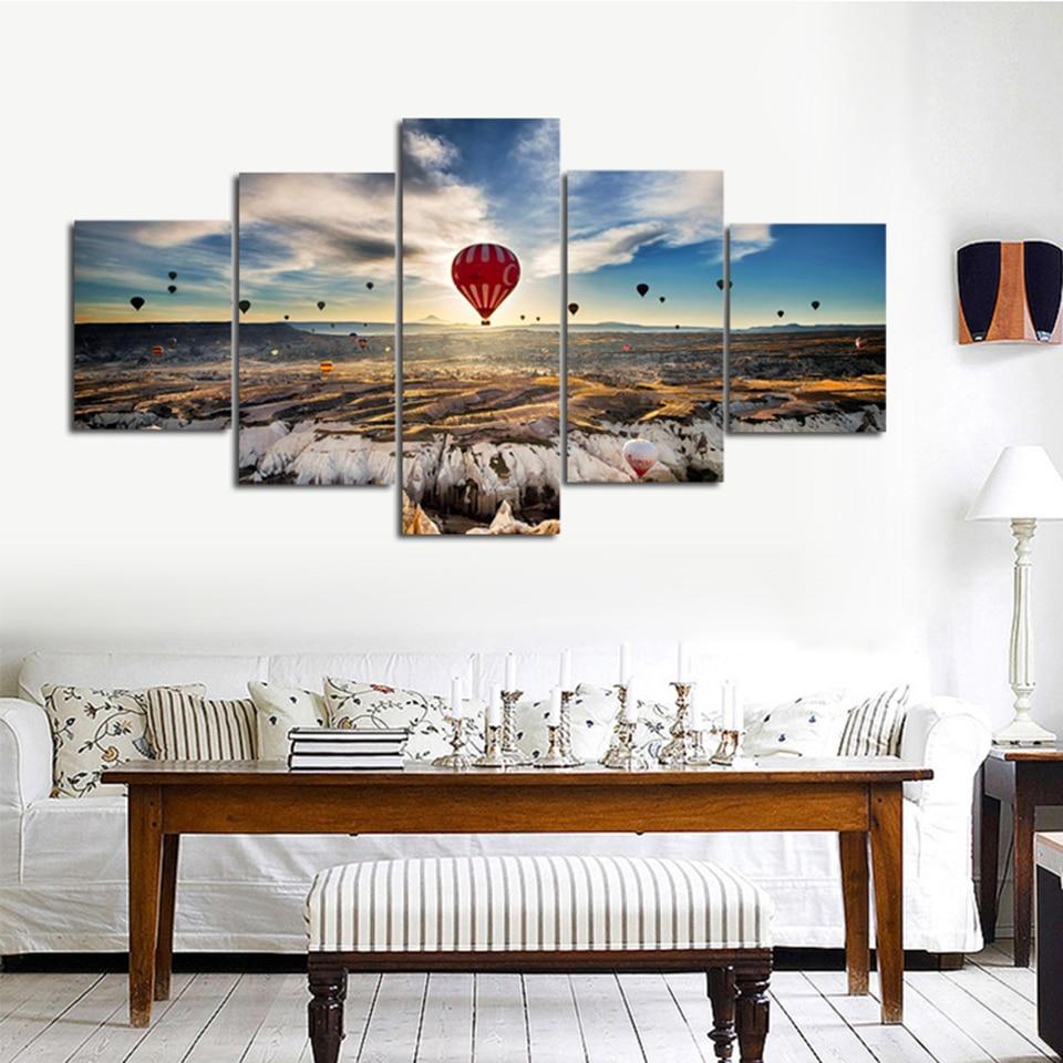 Hot Air Balloon 2 – Nature Canvas Wall Art