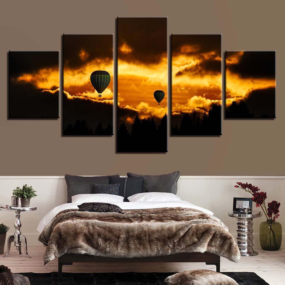 Hot Air Balloon 3 – Nature Canvas Wall Art