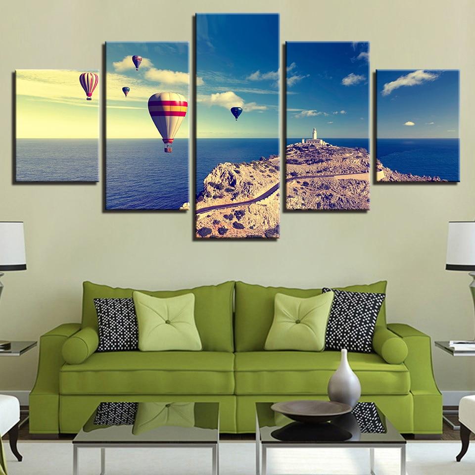 Hot Air Balloon 6 – Nature Canvas Wall Art