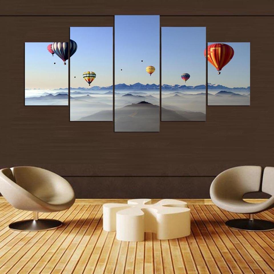 Hot Air Balloon 8 – Nature Canvas Wall Art