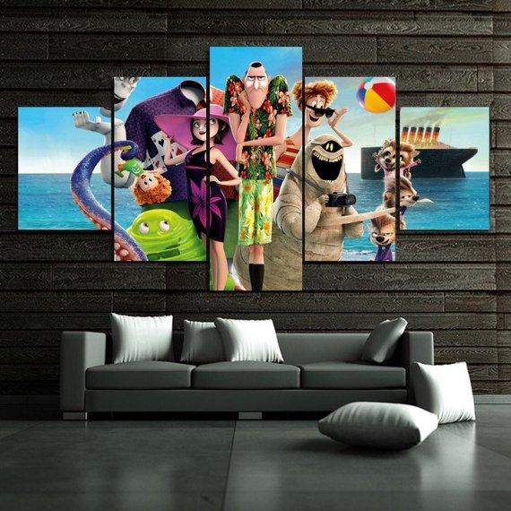 Hotel Transylvania 04 – Cartoon Canvas Wall Art