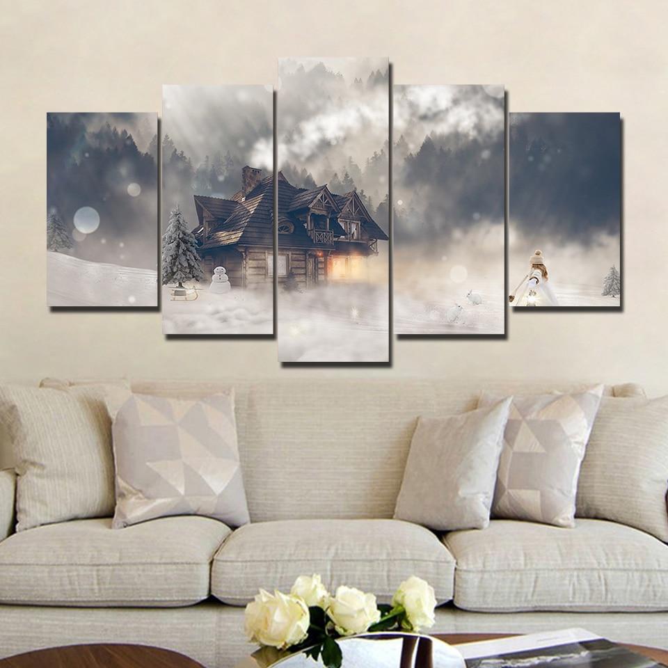 House Castle 35 – Nature Canvas Wall Art