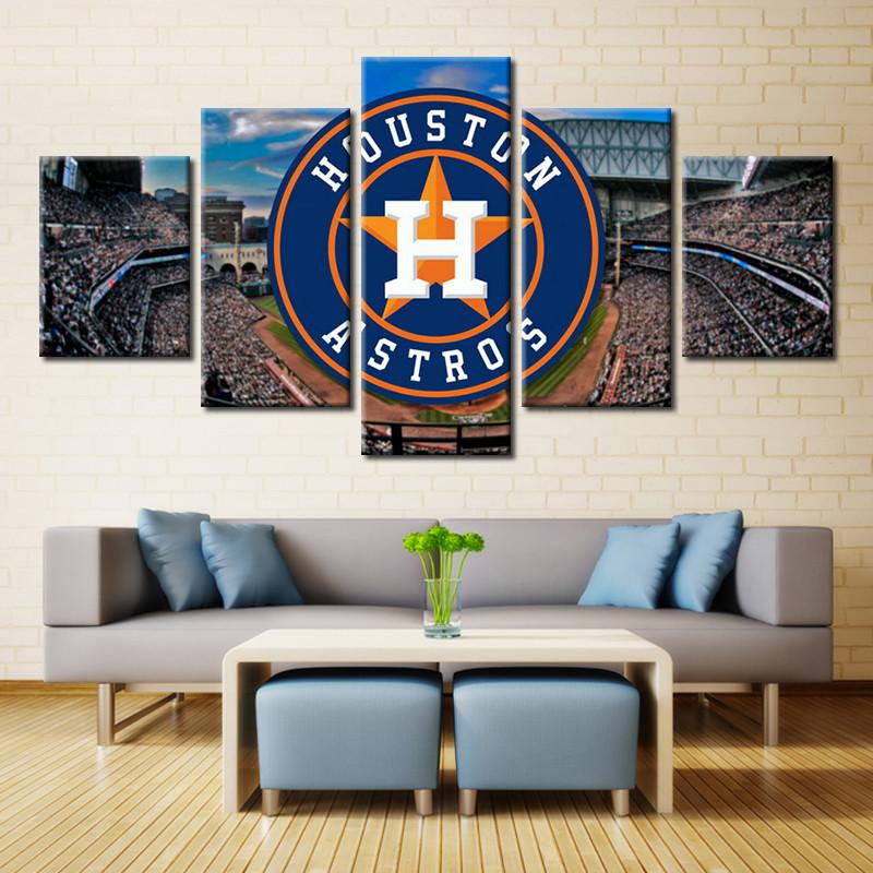 Houston Astros Stadium Sport – Canvas Wall Art