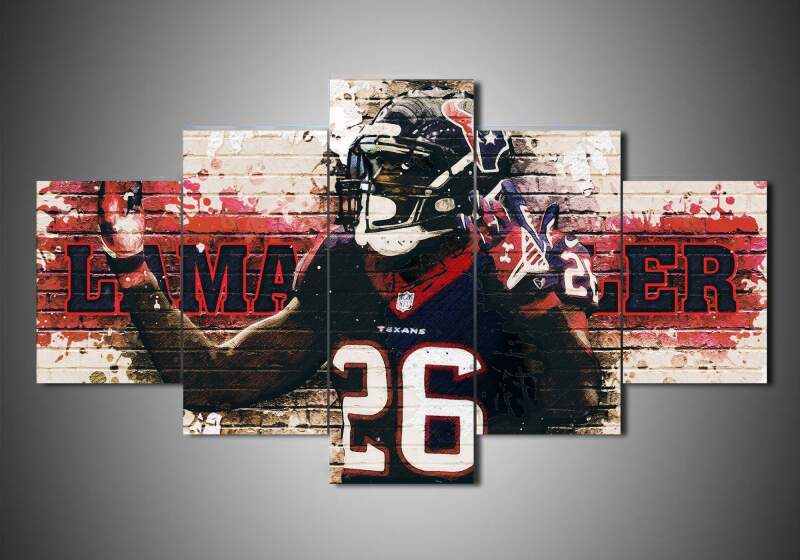Houston Texans – Lamar Miller – Sport Canvas Wall Art