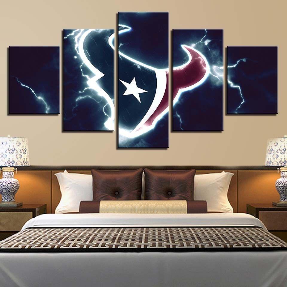 Houston Texans Logo Sport – Canvas Wall Art