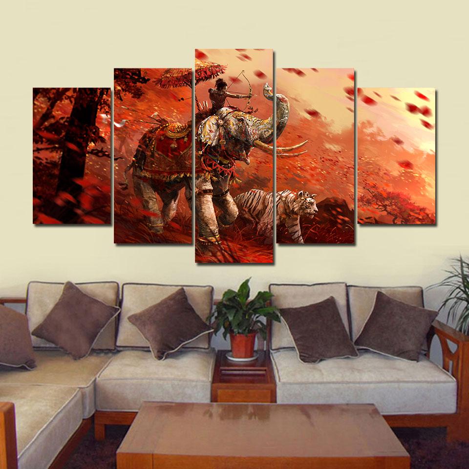 Huge Far Cry 4 For Forest – Nature Canvas Wall Art