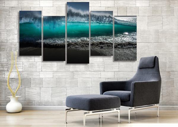 Huge Wave – Space Canvas Wall Art