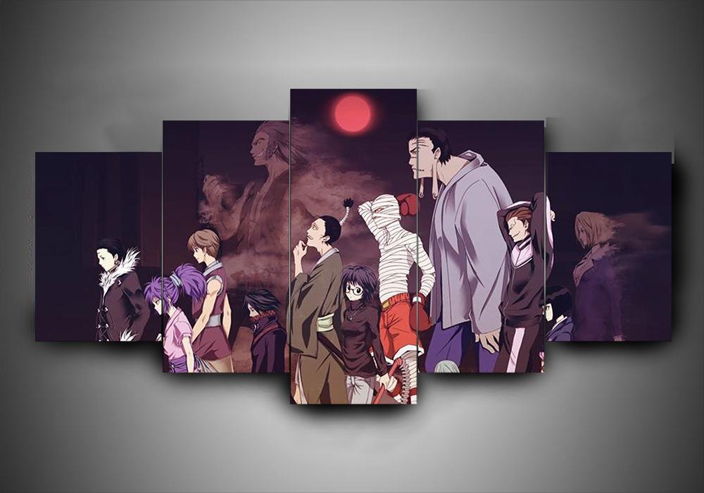 Hunter X Hunter Characters Anime Canvas Wall Art