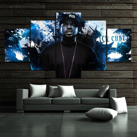 Ice Cube Singer – Famous Person Canvas Wall Art