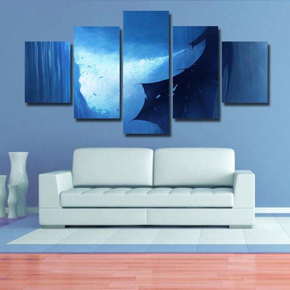 Ice Dragon – Movie Canvas Wall Art
