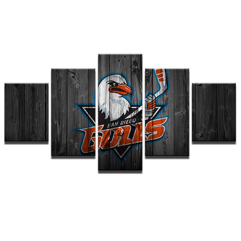 Ice Hockey Sports San Diego Gulls NHL Team – Sport Canvas Wall Art
