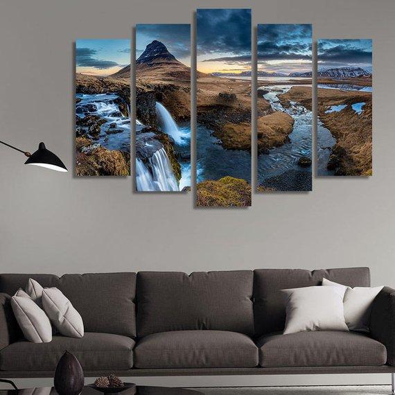Iceland Landscape 03 – Nature Canvas Wall Art