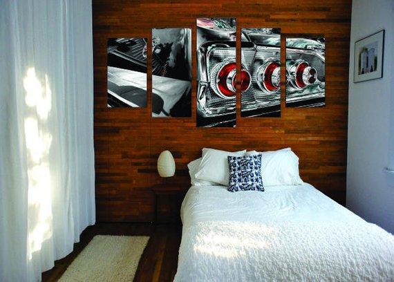 Impala Tail Lights – Automative Canvas Wall Art