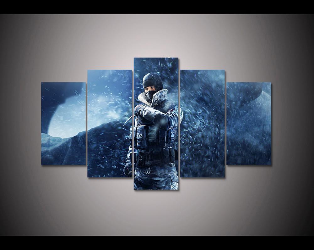 In The Snow Tom Clancy’S Rainbow Six Siege Gaming – Canvas Wall Art