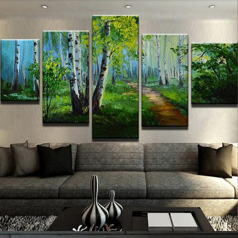 In To The Woods – Nature Canvas Wall Art