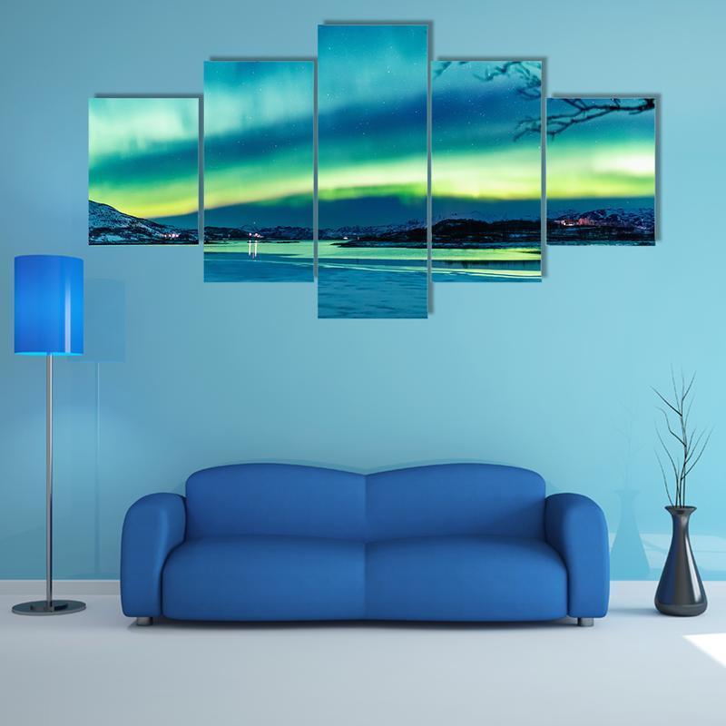Incredible Northern Lights – Nature Canvas Wall Art